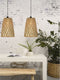 GOOD&MOJO Hanglamp Kalimantan - Bamboe - Ø34cm - Scandinavisch,Bohemian - Hanglampen Eetkamer, Slaapkamer, Woonkamer