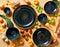 Palmer Bord Wisteria 28.5 cm Groen Stoneware 2 stuk(s)