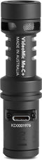 RØDE VideoMic Me-C+ - Microfoon - Cardioïde - USB Type-C - Zwart