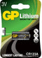 GP - Photo Lithium CR123A - Batterij - Zwart