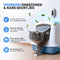 Vulpes Goods® Pets - Kattenbak Geurverdrijver PRO - Actieve zuurstof ozon ionen - Wit