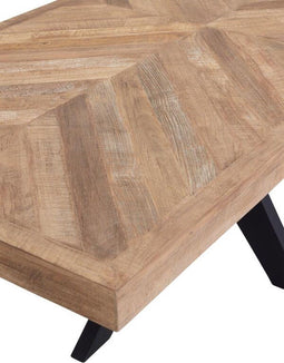 DTP Home Dining table Einstein rectangular,77x220x100 cm, recycled teakwood