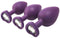 Dream Toys Buttplug FLIRTS ANAL TRAINING KIT GEM STONE Paars