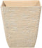 DELOS - Bloempot set van 2 - Beige - 39 cm - Stenenmix
