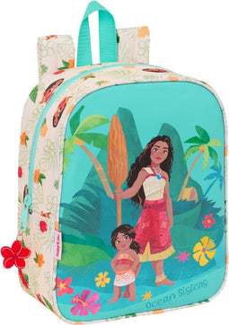 Safta Disney Vaiana Peuter Mini rugzak, Ocean Sisters - 27 x 22 x 10 cm - Polyester