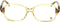 Brillenframe Dames Tods TO5017-095-55 Groen