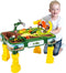 Klein Toys John Deere - Zand- en waterspeeltafel - 2in1 boerderij met afneembare bassins - Groen Geel - 64x46x60 cm
