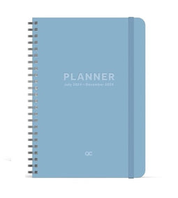 Schoolagenda 2024-2025 Lannoo QC Colour 18maanden 7dagen/2pagina's