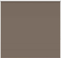vidaXL - Rolgordijn - verduisterend - koffie - 145x130 - cm - stofbreedte - 141,6 - cm
