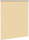 vidaXL - Rolgordijn - verduisterend - 140x130 - cm - stofbreedte - 136,6 - cm - beige