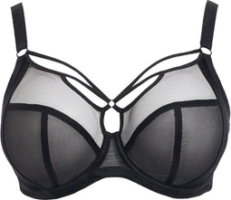 Elomi Sachi - Beha - Driedelige cups met side support - Zwart - EU maat E85