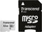 Transcend microSDHC 300S - 32GB - Klasse 10 - Zilver