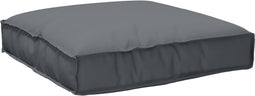 vidaXL - Zitplaatskussen - Anthraciet - 80x80x12 - cm - Oxford - Stof