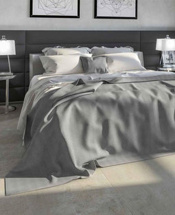 Yellow Sierkussenhoes Valdez - 50x50 cm - Grey