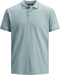 JACK&JONES PREMIUM JPRBLALOGO SPRING SS POLO NOOS - Heren Polo - Lichtblauw met logo - Maat L