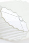Light & Living Lampenkap ovaal Disli - Wit - 45x21x22cm - Modern