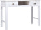 vidaXL - Schrijftafel - 110x45x76 - cm - hout - wit