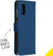 Accezz Hoesje Geschikt voor Samsung Galaxy A71 Hoesje Met Pasjeshouder - Accezz Wallet Softcase Bookcase - Blauw