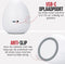 DistinQ White Noise Machine - Witte Ruis Slaaptrainer - 29 geluiden en 8 kleuren LED verlichting