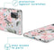 iMoshion Hoesje Geschikt voor Samsung Galaxy A41 Hoesje Siliconen - iMoshion Design hoesje - Roze / Transparant / Cherry Blossom