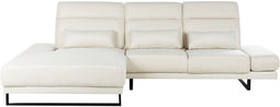 IKAST - Hoekbank - Gebroken wit - Rechtszijdig - Polyester