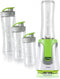 Domo DO492BL - Blender - 3 drinkflessen 300ml 400ml 600ml - Multi-color