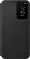 Samsung Galaxy S22 Plus - Clear View Stand Cover - Semi-transparante voorkant - Zwart