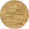 vidaXL - Tafelblad - rond - 44 - mm - 800 - mm - massief - eikenhout