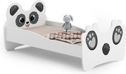 Kinderbed - panda thema - 160x80cm - met matras
