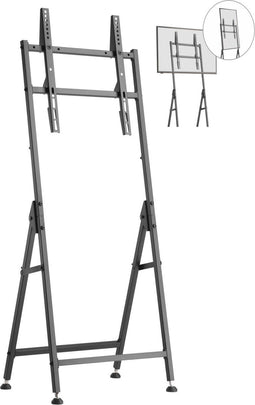 Tv standaard inklapbaar - whiteboard standaard - tot 55 inch scherm