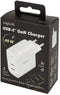 LogiLink PA0282 - USB-oplader 20 W 2x USB-C PPS - Wit