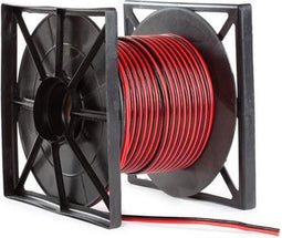 HQ-Power - Luidsprekerkabel OFC 2 x 4.00 mm² 100 m rood/zwart