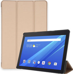 iMoshion Tablet Hoes Geschikt voor Lenovo Tab E10 - iMoshion Trifold Bookcase - Goud