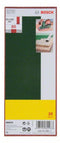 Bosch 25-delige schuurbladenset - voor vlakschuurmachine - 93 X 230 mm - Korrel 80 (25 stuks)