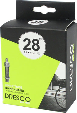 Dresco Binnenband 28 x 1 5/8 x 1 3/8 - ETRTO 37-622 - Dunlop 40mm ventiel - Zwart