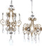 Orn.plc kroonluchter goud l20cm