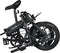 Bohlt R160 Elektrische Vouwfiets - Achterwielmotor - 187Wh - Zwart