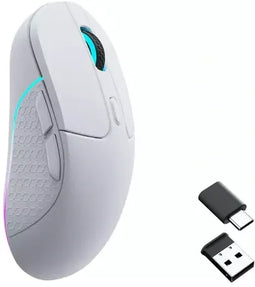 Keychron M3 - Draadloze Gaming Muis - 26000 DPI - Wit