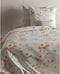Zohome Dekbedovertrek Moon - Bedlinnen met Bloemen print - 240x220 - Blauw - Dekbedhoes van 100% Katoen