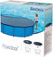 Bestway Flowclear 58036 - Zwembad Afdekzeil - Geschikt voor 305 cm - Inclusief touwen