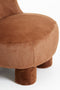 Light & Living Fauteuil Kamovu - Teddy - Bruin