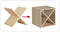Astigarraga Dinamic - Kruis-indeling - 325 x 330 x 325 mm - Bruin