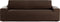 Bankbedekking Eysa BRONX Bruin 70 x 110 x 210 cm