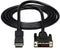 Startech DP2DVIMM6 - DisplayPort naar DVI Adapter - 1,8 m - Zwart