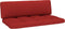 vidaXL - Palletkussens - 2 - st - stof - rood