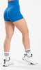 Gorilla Wear Olivia Seamless Shorts - Aansluitend - Hoog Getailleerd - Blauw (1 stuk)