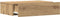 vidaXL - Nachtkastje - 60x35 - cm - bewerkt - hout - artisanaal - eikenkleur