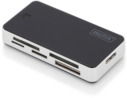 Assmann DA-70330-1 - Geheugenkaartlezer - USB 3.0 5 Gbps - Zwart/wit