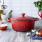 Le Creuset Signature Braadpan - 4,2 l - 24 cm - Kersenrood
