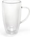 Bredemeijer - Dubbelwandige koffieglazen en theeglazen 295ml (set van twee stuks)